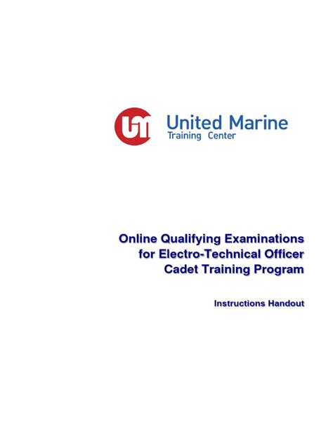 Here it is! The process of becoming an UMTC ETO or ETR Cadet .